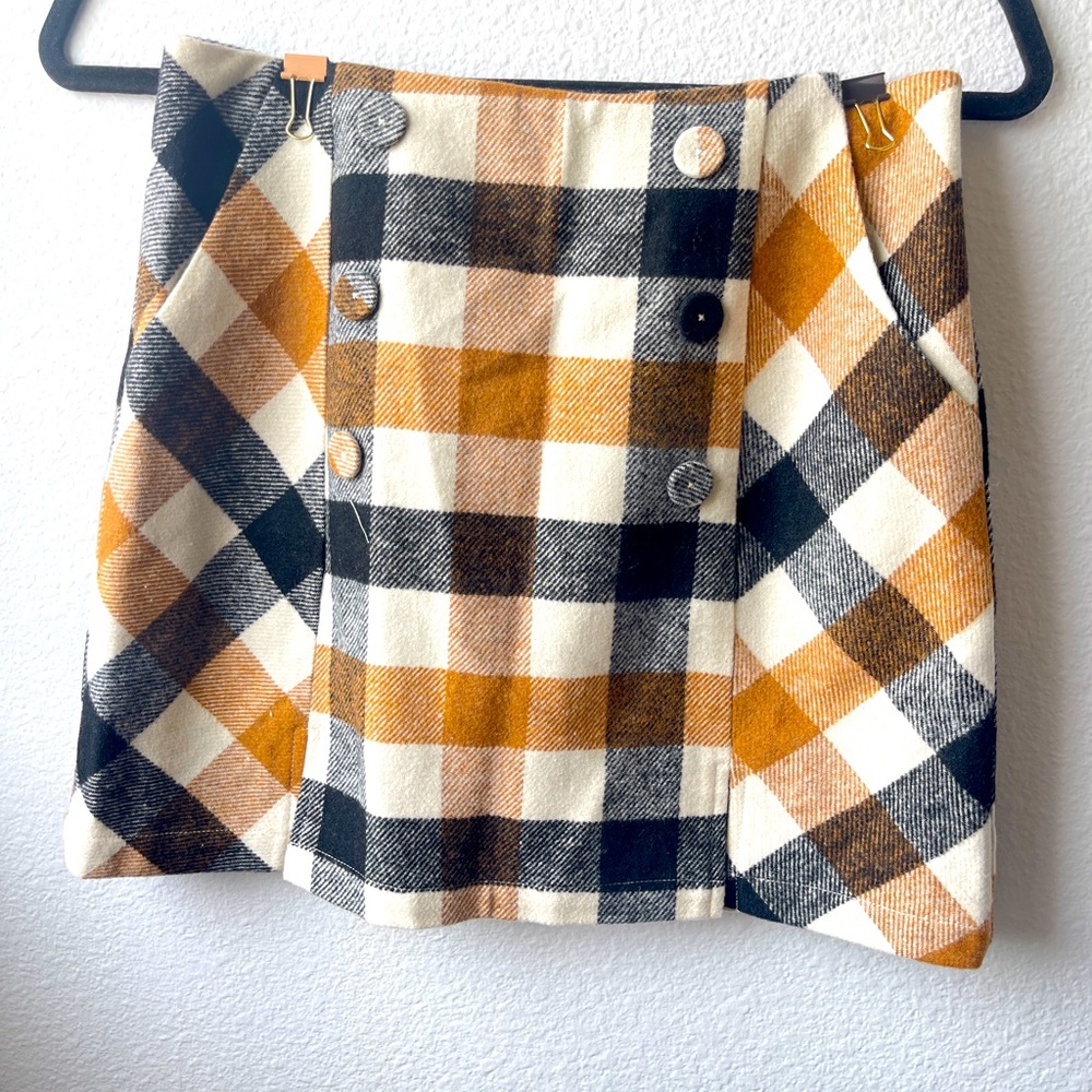 Multi colored mini shirt